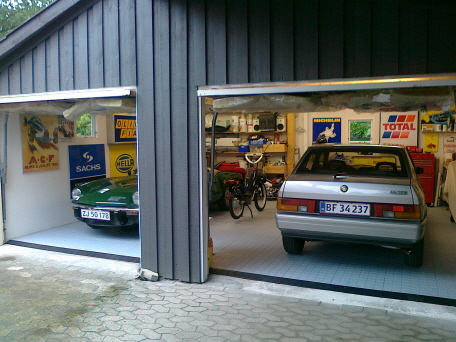 Garage mit EXPO-dekor Garagenboden