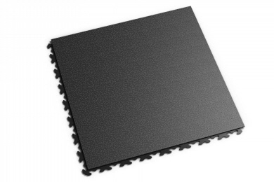 INVISIBLE PVC Fliese in der Farbe Schwarz
