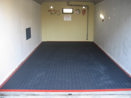 Garage  - Bodenfliese Bergo ROYAL in graphitgrau